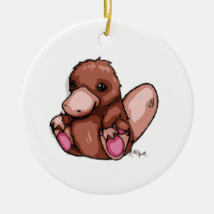 Platypus Keramik Ornament