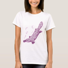 Platypus mauve T - Shirt