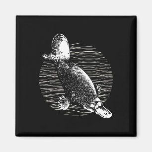 Platypus Outback Wildlife Nature Platypus Magnet
