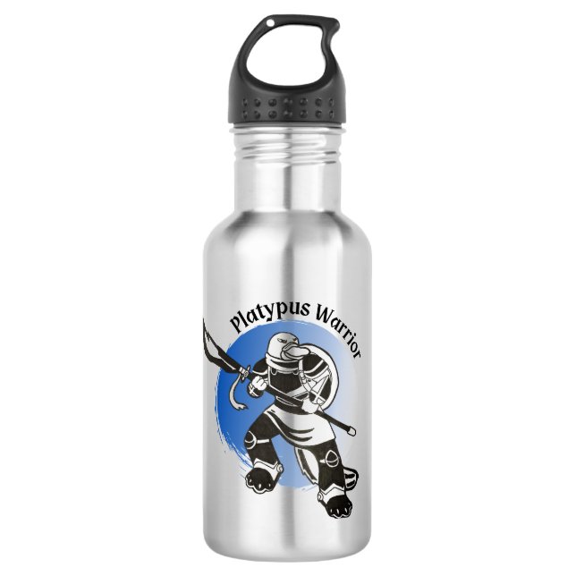 Platypus Warrior Wasser Flasche Edelstahlflasche (Vorderseite)