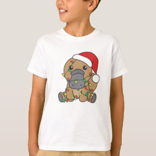 Platypus Weihnachts-Wintertiere Urlaub Platypus T-Shirt