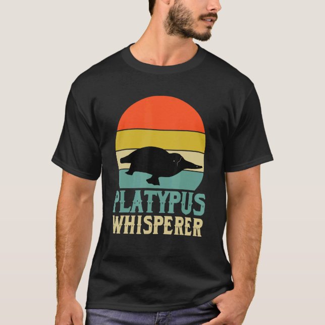 Platypus Whisperer Apparel Platypuses   T-Shirt (Vorderseite)