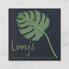 Platz, 2,5 Zoll x 2,5" Visitenkarte