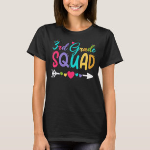Platz 3 der dritten Klasse Lehrer zurück T-Shirt