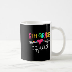 Platz 6 des sechsten Lehrerteams Kaffeetasse