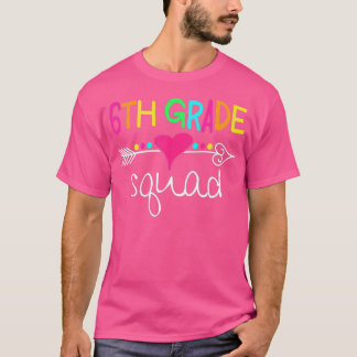 Platz 6 des sechsten Lehrerteams T-Shirt