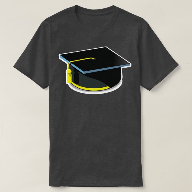 Platz, akademische Obergrenze T-Shirt (Design vorne)