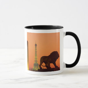 Platz der Concorde; Eiffelturm; Obelisk; Tasse
