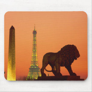 Platz der Eintracht; Eiffelturm; Obelisk; Mousepad