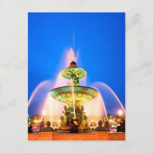 Platz der Eintracht, Paris, Frankreich Postkarte