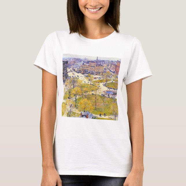 Platz der Gewerkschaft im Frühjahr von Frederick C T-Shirt (Vorderseite)