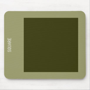 Platz: Dk Olive und Khaki Mousepad