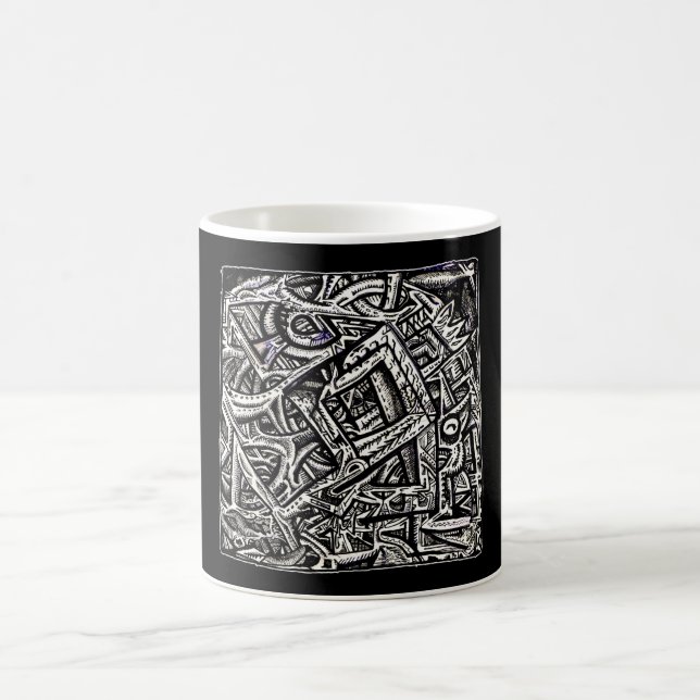 Platz eins von Brian Benson Kaffeetasse (Mittel)