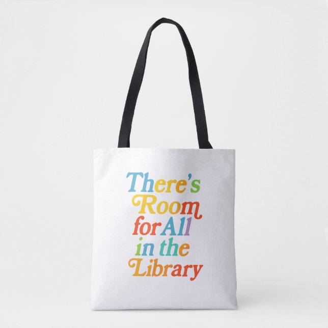 Platz für alle in der Bibliothek Tasche (Vorderseite)