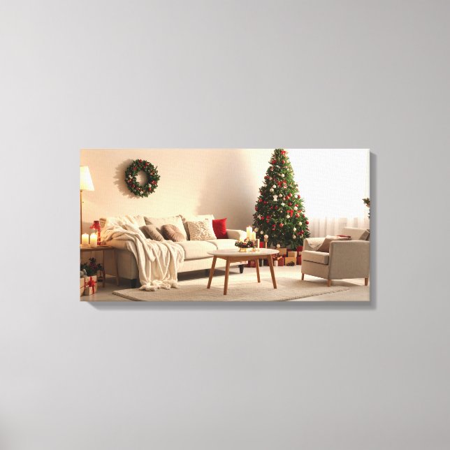 Platz für Weihnachten Leinwanddruck (Vorderseite)