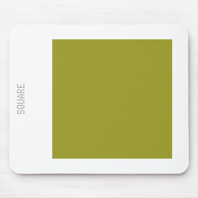 Platz: grün und weiß mousepad (Vorne)