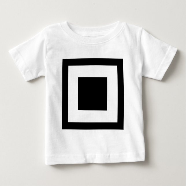 Platz innerhalb eines Platzes Baby T-shirt (Vorderseite)