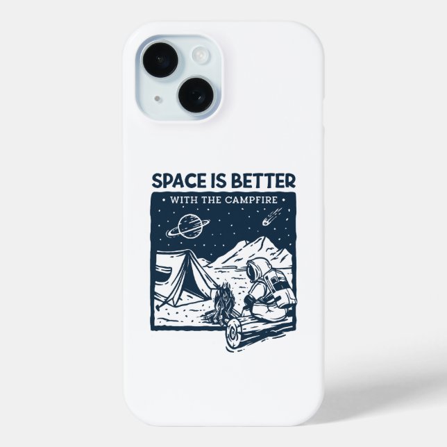 Platz ist besser mit dem Campfire Case-Mate iPhone Hülle (Rückseite)