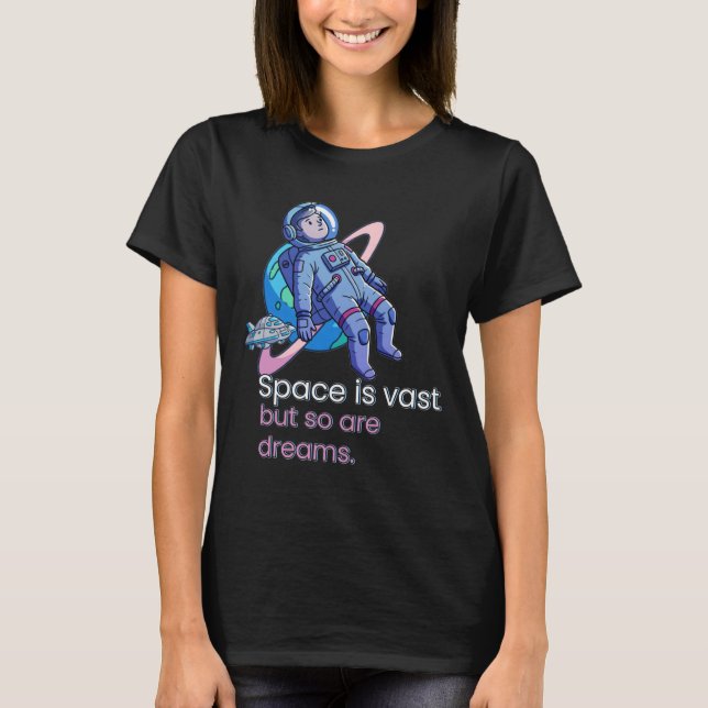 Platz ist groß T-Shirt (Vorderseite)