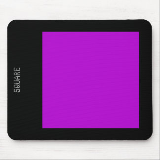 Platz - Lila und schwarz Mousepad
