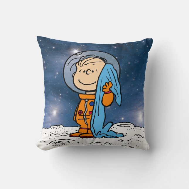 PLATZ | Linus Astronaut Kissen (Vorderseite)