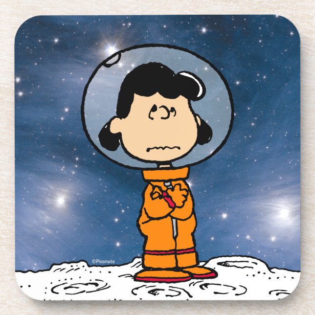 PLATZ | Lucy Astronaut Getränkeuntersetzer (Vorderseite)