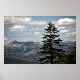 Platz mit Anzeige Poster