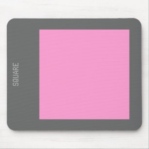 Platz - Rosa und Grau Mousepad