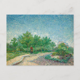 Platz Saint-Pierre, 1887 von Vincent van Gogh Postkarte