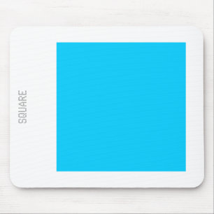 Platz - Sky Blue und White Mousepad