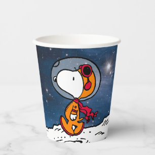 PLATZ Snoopy Astronaut Pappbecher