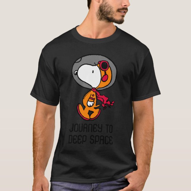 PLATZ | Snoopy Astronaut Tri-Blend Shirt (Vorderseite)
