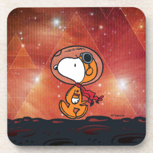 PLATZ Snoopy Geometric Moon Walk Getränkeuntersetzer