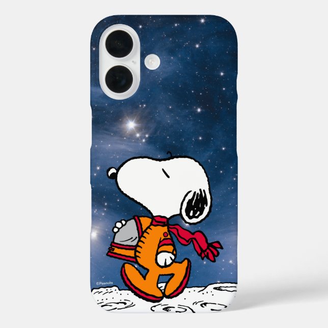 PLATZ | Snoopy iPhone 16 Hülle (Rückseite)