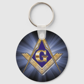 Platz und Kompass Schlüsselanhänger