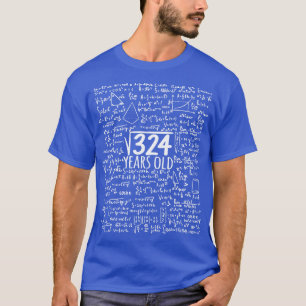 Platz Wurzel von 324 18. Geburtstag 18 Jahre alte T-Shirt