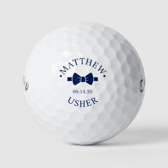 Platzanweiser Fliege Golfball (Vorderseite)