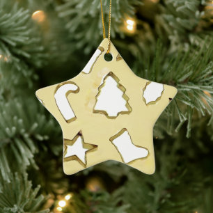 Plätzchen-Austausch Keramik Ornament