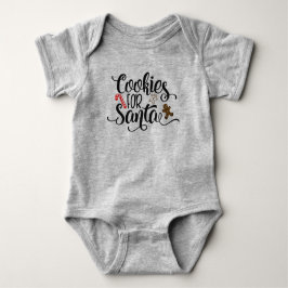 Plätzchen für wunderlichen Bodysuit Sankt Text-| Baby Strampler