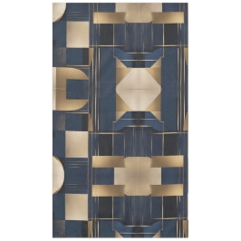Plätze auf Blue AI Art Tischdecke