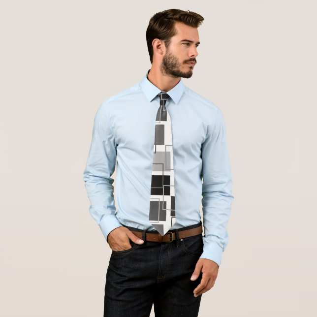 Plätze und Konturen Krawatte (Beispiel)