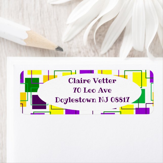 Plätze und Konturen von Mardi Gras (Insitu)