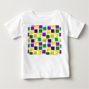 Plätze und Konturen von Mardi Gras Baby T-shirt