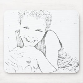 Platziere deine Lieblings-Person oder dein Haustie Mousepad