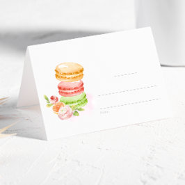 Platzkarte Aquarellfarben