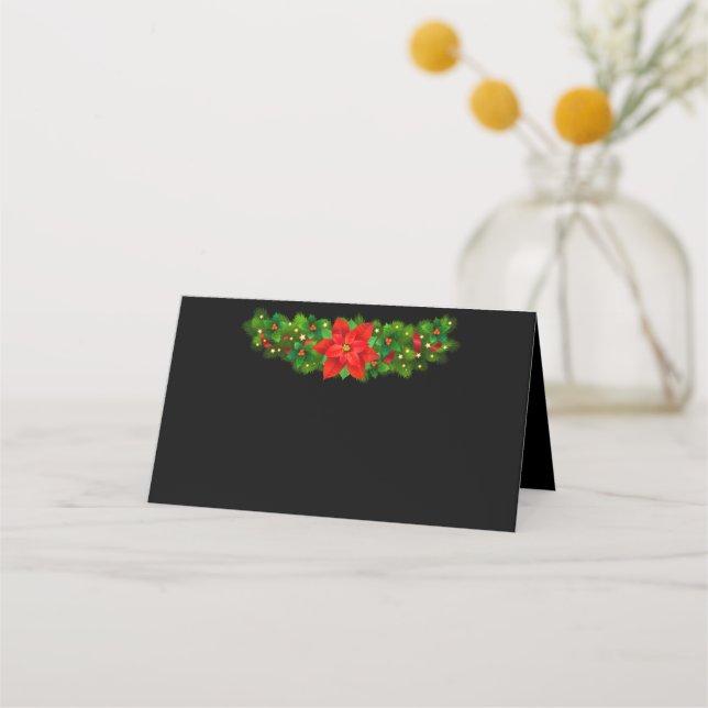 Platzkarte des WeihnachtsParty (Vorderseite)