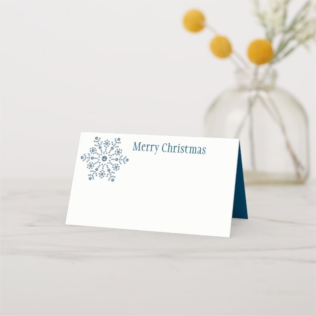 Platzkarte des WeihnachtsParty (Vorderseite)