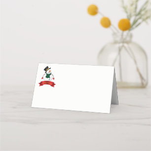 Platzkarte des WeihnachtsParty