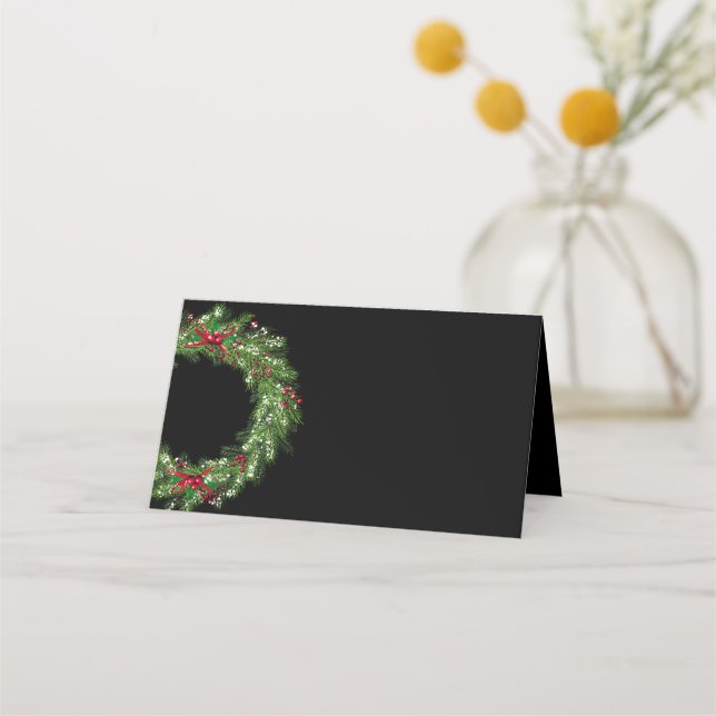 Platzkarte des WeihnachtsParty (Vorderseite)