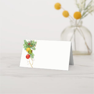 Platzkarte des WeihnachtsParty